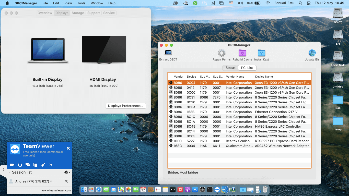 Toshiba Dynabook R734:M 2nd [Haswell   Intel HD 4600 + PS2]   OpenCore 2
